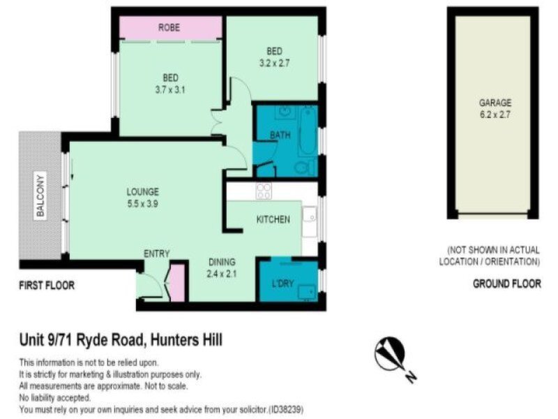 9/71 Ryde Road, Hunters Hill Sold by Cassidy Real Estate - image 1