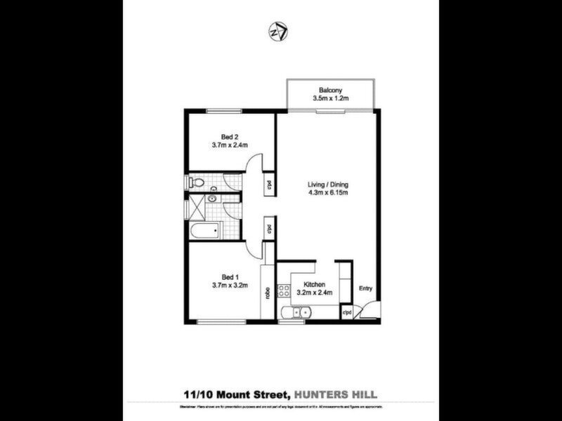 11/10 Mount Street, Hunters Hill Sold by Cassidy Real Estate - image 1