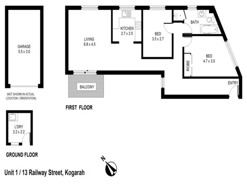 1/13-19 Railway Street, Kogarah Sold by Cassidy Real Estate - image 1