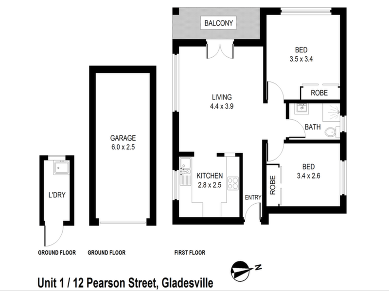 1/12 Pearson Street, Gladesville Sold by Cassidy Real Estate - image 1