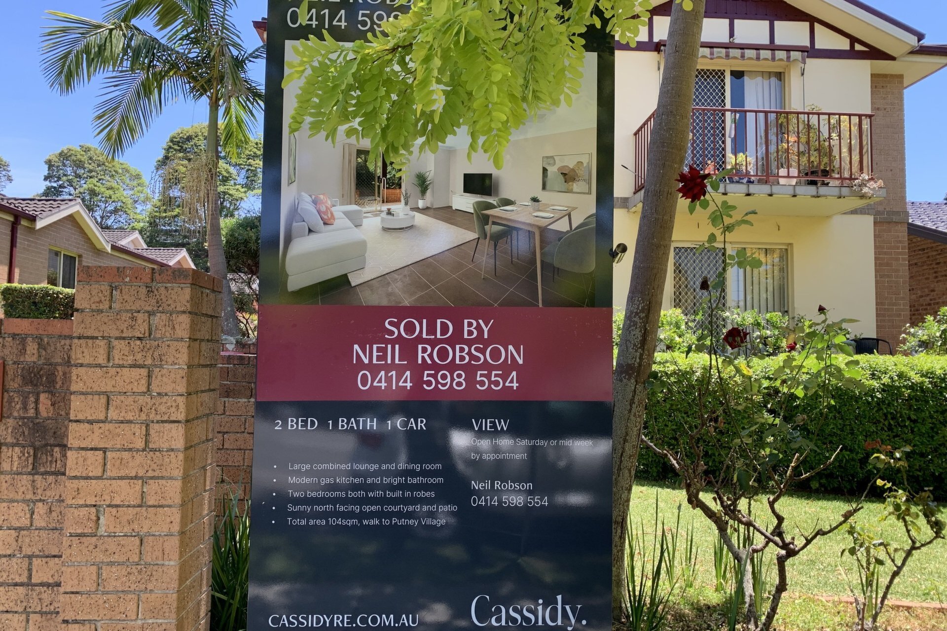 2/67 Charles Street, Ryde Sold by Cassidy Real Estate - image 1