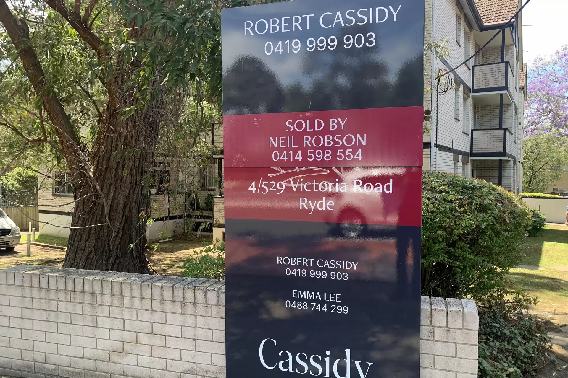 4/529 Victoria Road, Ryde Sold by Cassidy Real Estate - image 1
