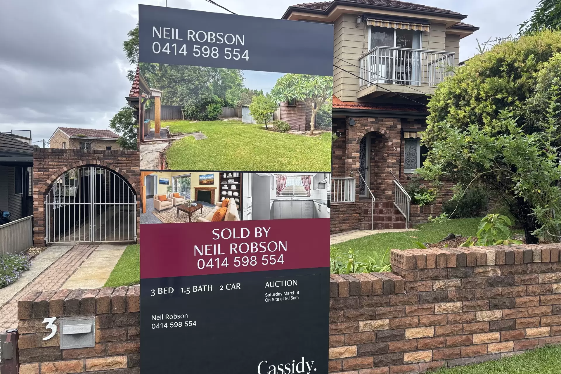 3 Berryman Street, North Ryde Sold by Cassidy Real Estate - image 1