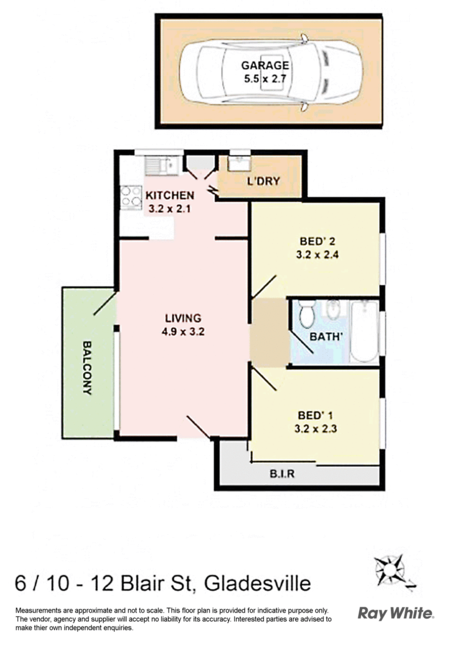 6/10 Blair Street, Gladesville Sold by Cassidy Real Estate - image 1